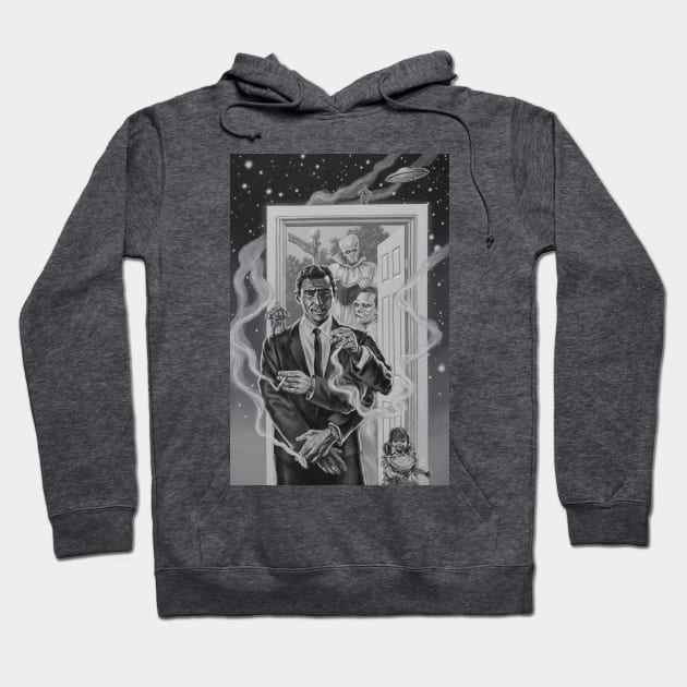 Welcome to The Twilight Zone Hoodie by sandradeillustration